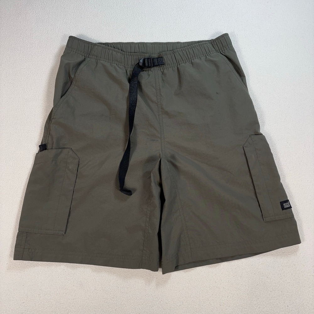 Nike ACG 9" Belted Cargo Shorts‎ Men's S Green *Stains* Outdoor Tactical 920220